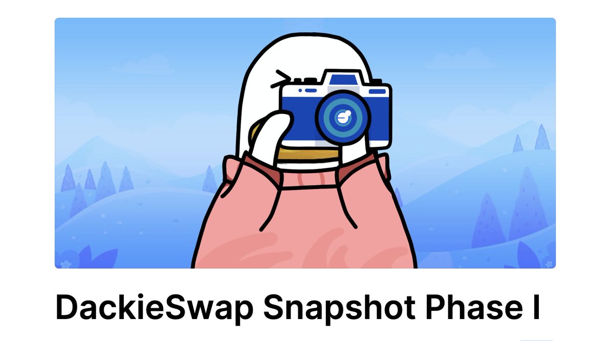 ✅ $DACKIE Airdrop จาก <a href="/DackieSwap/">DackieSwap</a> 🪂✅

DackieSwap (DEX บน Base) ประกาศวัน Snapshot #1 เพื่อแจก Airdrop

Date : 3 AUG, 5 ทุ่มไทย
Rewards : 
- $DACKIE Token
- NFT QuackList

ได้มากได้น้อย ขึ้นกับ QuackPoints ที่มีครับ
ทางไปเช็ค Points : dackieswap.xyz/points

STAY QUACKK ✌🏼🥳