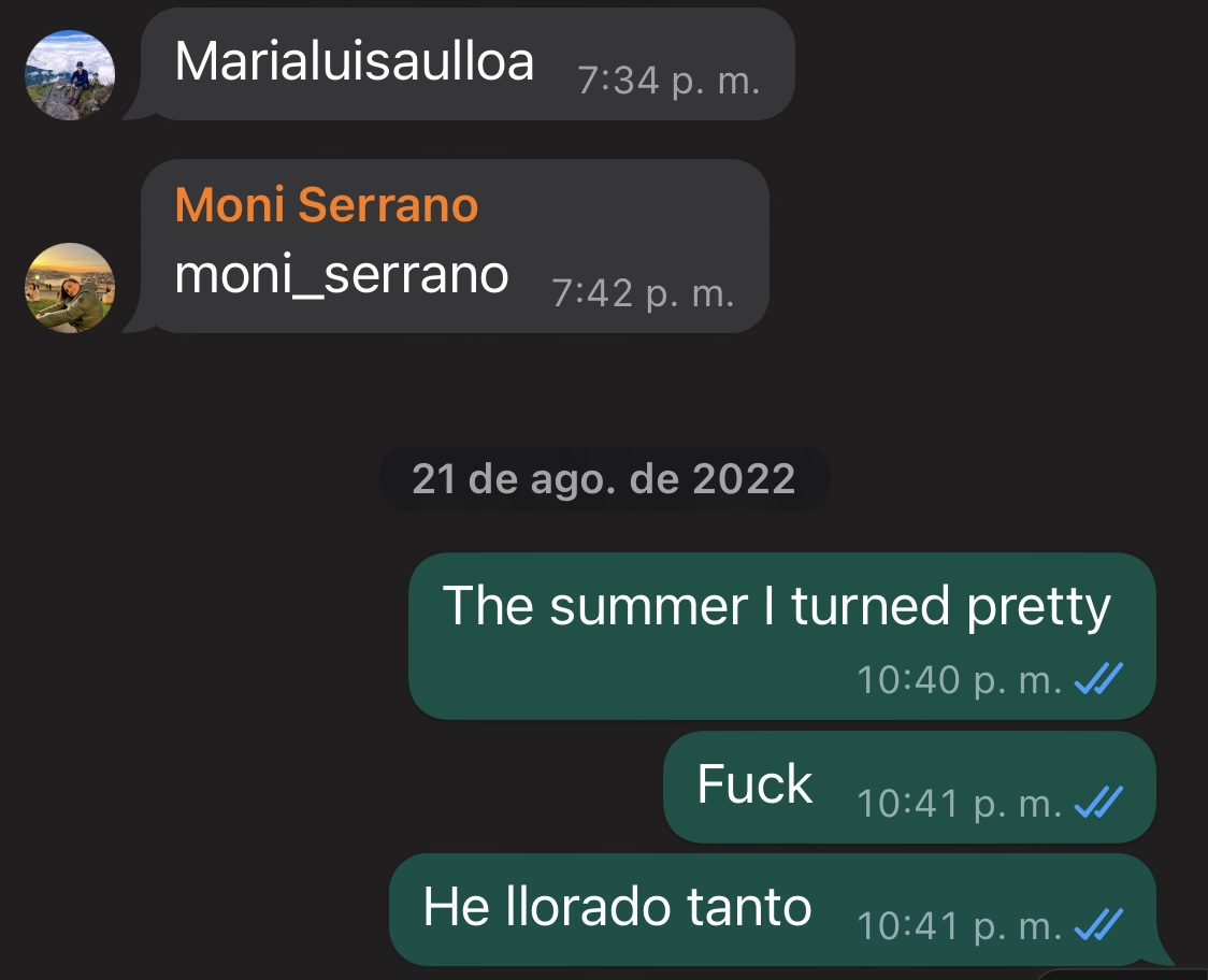 Momablanco's tweet photo. @smbg1010 @smbg1010  lo dije 3 veces en el grupo y hasta pedí que si lo veían comentáramos 😒 https://t.co/yj8cc8eA7J