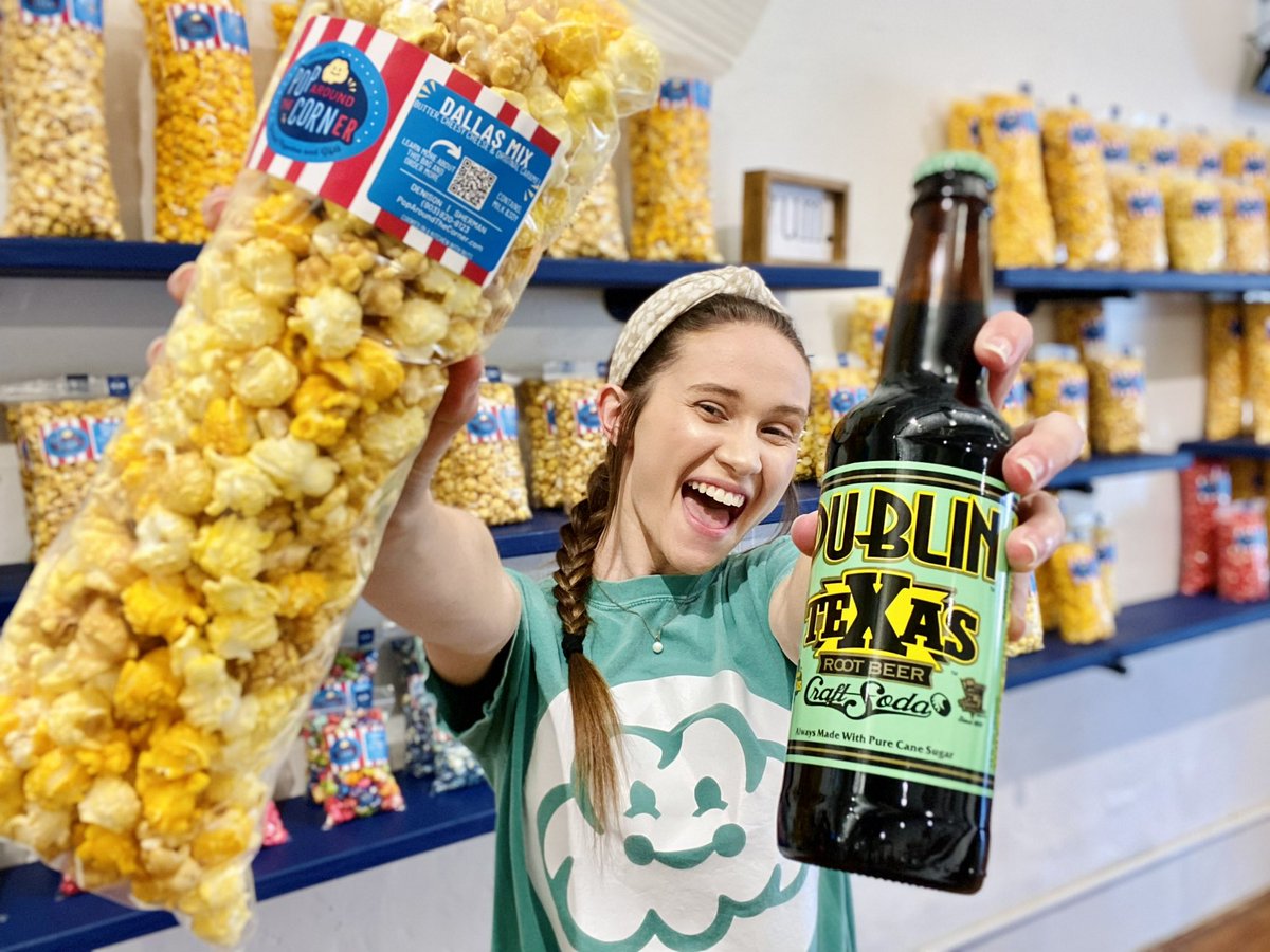 Satisfy your cravings with 50 hand-crafted popcorn flavors, perfectly paired with the refreshing fizz of Dublin Soda. 🌽🥤 Elevate your snacking game and experience a burst of deliciousness like never before!
325 W Main St. Denison
(903)820-8123

 #GourmetPopcorn #DublinSoda