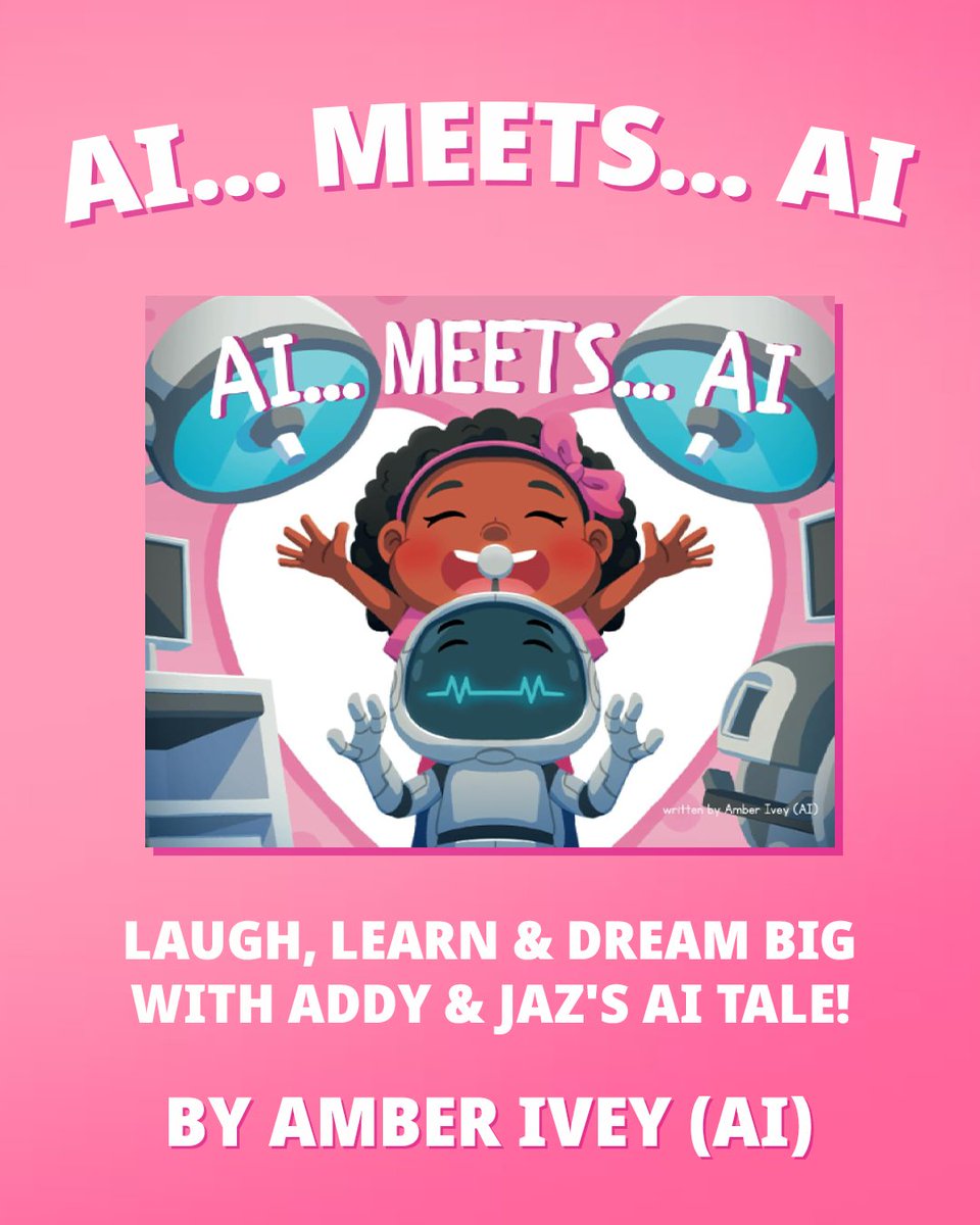 Highly recommended - Get ready for a coding-crazy adventure with Addy &amp; Jaz! Their AI journey is packed with giggles and brain-teasing fun! Let's discover the future together! #TechFun #ChildrensBooks @ivey2020 amazon.com/dp/B0C87K7HXT/