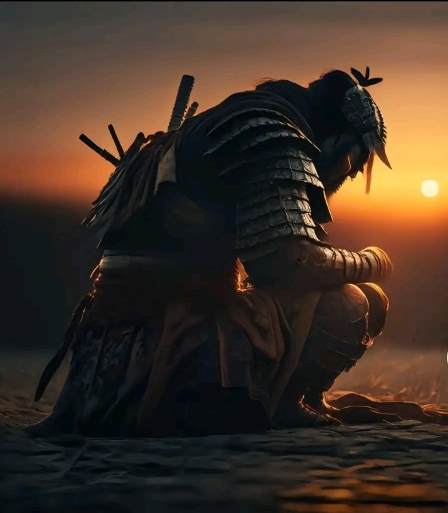 MeralceyCeylan's tweet photo. İntikamını almış bir samuray şafağı selamlıyor 🗡 https://t.co/gmq87ITGQw