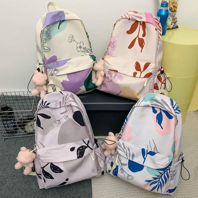 TouchyStyle's tweet image. GC252: Comfortable, Stylish, Floral, Cool Backpack - Girly Fashion 
$28.03 
➤ bit.ly/3Dx0CGB 
#backpackstyle #backpackforschool