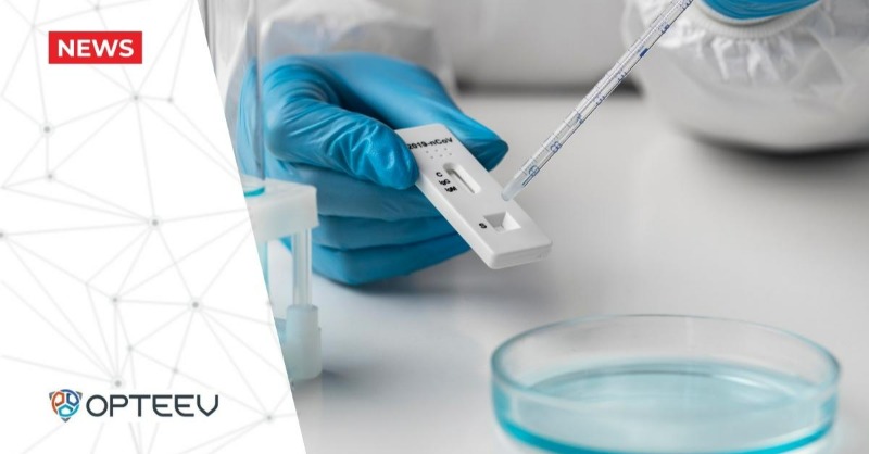 TechDogs_Inc's tweet photo. @opteev has filed a patent for a multiplex #biochip that offers the potential to test multiple pathogens responsible for respiratory infections, including SARS-CoV-2, RSV, &amp; Influenza, &amp; precisely identify the specific virus or bacteria in under 1 minute. https://t.co/4hTC4V1EMz