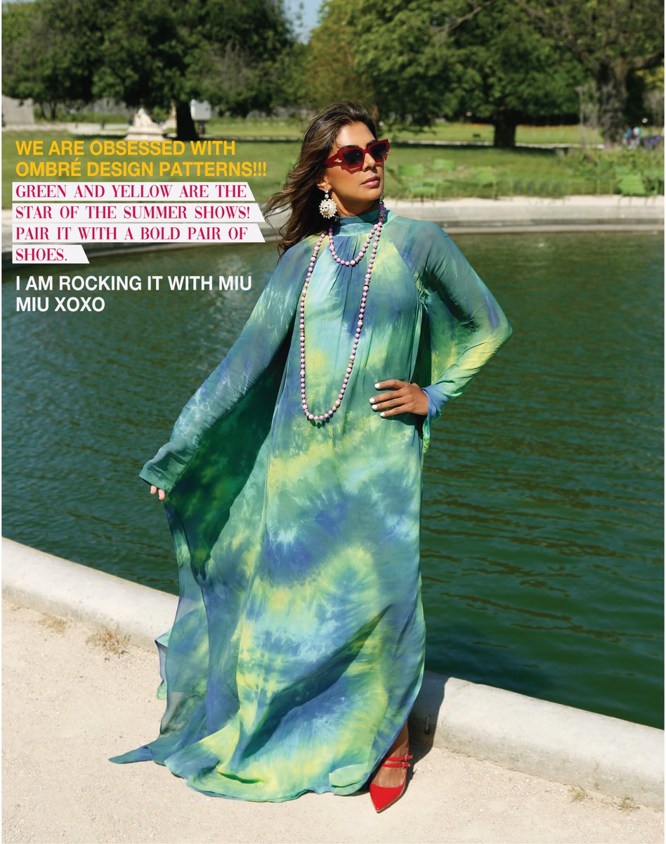 zedit_zva's tweet photo. We are Obsessed with Ombré Design Patterns!!!

Dress: @roberto_cavalli
Sunglasses: @jpluseyewear
Earrings: @roberto_cavalli
Necklace: @carlozinimilano
Bracelets: Raffaella Verri Zorzi
Shoes: @miumiu

#paris #parisfashion #parisfrance #parisiangarden  #zedit #zufialexander https://t.co/cznaW1hd70