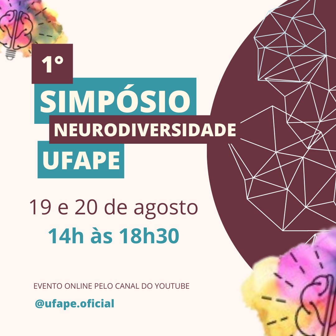 ufape_oficial's tweet photo. Vem aí o I Simpósio sobre Neurodiversidade da UFAPE!
https://t.co/lH8xnxa26o https://t.co/0n8gWFaW0Y