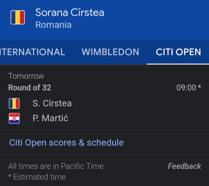 CirsteaFC's tweet photo. #Sorana #Cirstea #FirstRound #August01 #CitiOpen https://t.co/Y2B3ow2Qxd