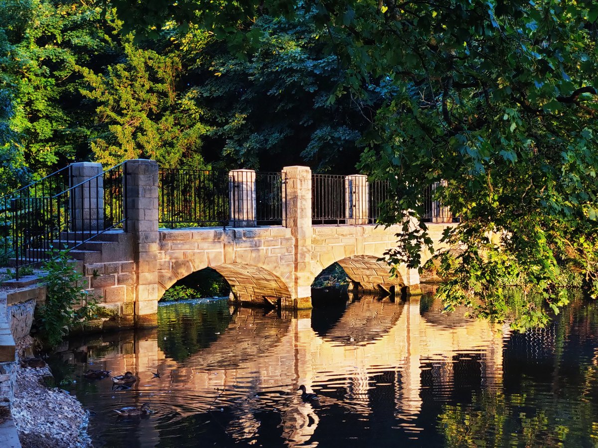 AlenaIttu's tweet photo. ☺Hello dear FRIENDS🫂👋! Have a pleasant week❤! This lovely footbridge with waterfall is perfectly designed not only as an architectural object, but also has a direction perpendicular to the east-west axis, which makes it magical and attractive for watching sunrises and sunsets https://t.co/P9FoHiOMiX
