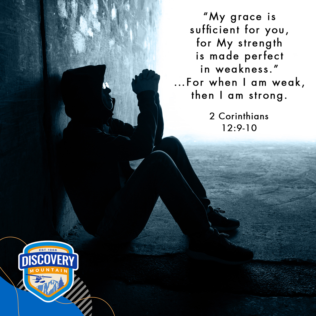 discoverymtn's tweet photo. Listen for this amazing #FaithExercise in the latest episode at https://t.co/XOvp98TITn. Paul struggled with feeling weak because of a "thorn in the flesh." God helped him THROUGH his hardship by lending him His own divine strength and endurance. https://t.co/vrd0M5Td41
