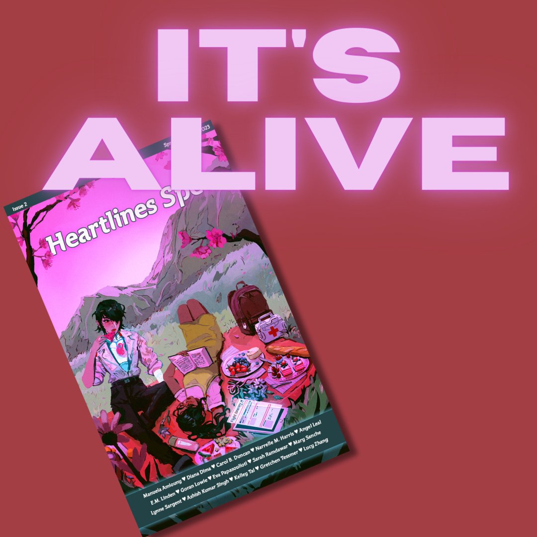 Happy Heartlines Day! Our second issue is out for paid subscribers! 🫀 💗

This issue has ghosties, found families, close friendships, and some light cannibalism

heartlines-spec.com