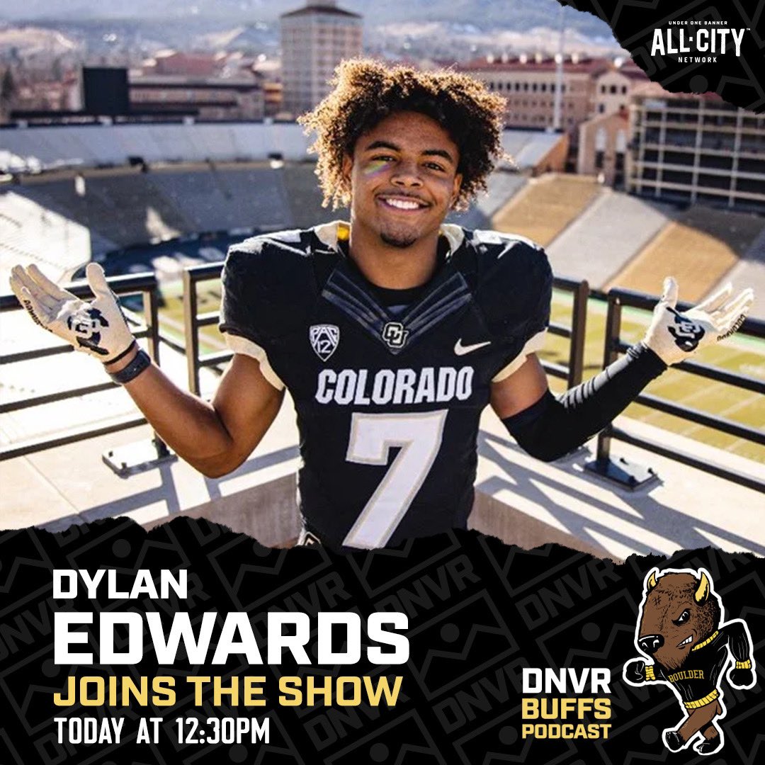 Today we’ve got @dylan_edwards02 in studio! We go live at 12:30, be there! youtube.com/live/qOGvymiER… #SkoBuffs🦬