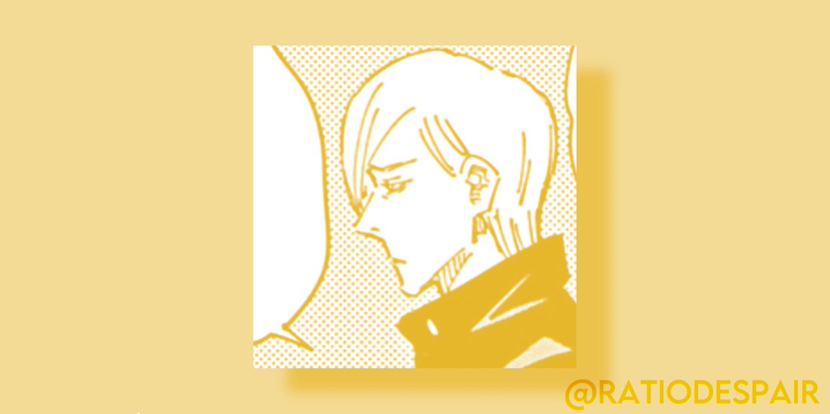 RATIODESPAIR's tweet photo. Panic at the Disco play.

"Hey."

As passengers attempt to squeeze onto the train and invade his personal space, Nanami decides to hurry it up and finally step onto the platform. With a sigh.

"Need something?"

Please god let the answer be no. https://t.co/7eJsMIYVTY