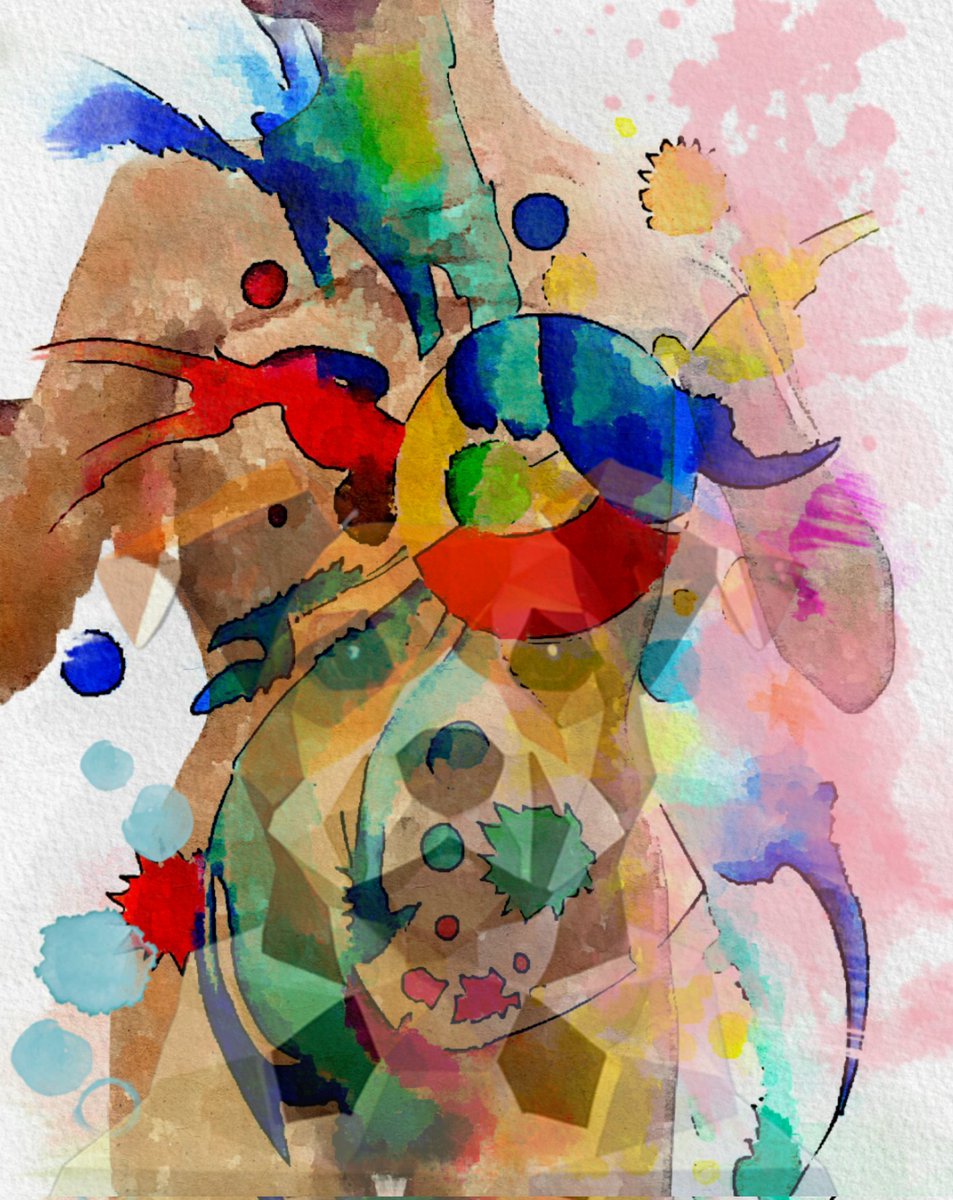 CunaguaroSka's tweet photo. Evolución Cromática! Una obra digital que fusiona la belleza de la acuarela con la fuerza del arte contemporáneo. ¡Adquiere este NFT y sé parte de esta experiencia artística única! https://t.co/hkYvoQDc1o #NFT @Spacesartnft #artecontemporáneo #obradigital #nftart https://t.co/iElZxMCJwd