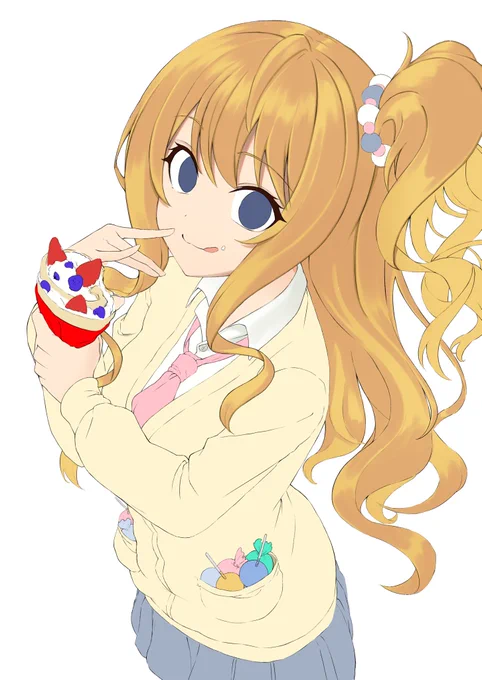 続き 髪の塗りの続きを描きました_φ(・_・ 進捗と関係ないけど、今日気づいたらやっとXのアイコンになってた! …でよく知らないけど、なにが変わったの?