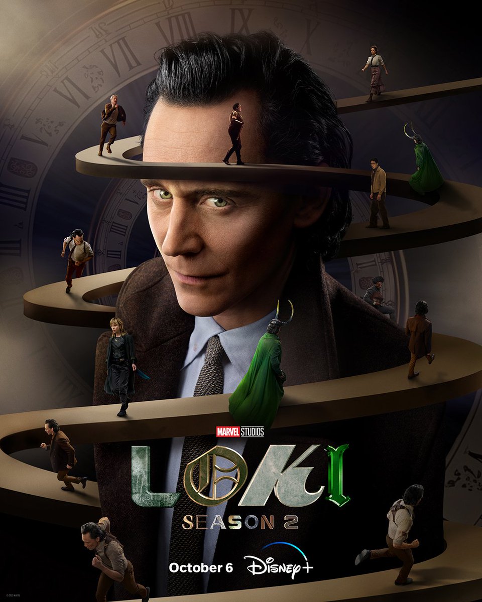 TeepeekWeb's tweet photo. El 6 de Octubre llegará a Disney+ la segunda temporada de 'Loki'. https://t.co/TFtJkmlH71
