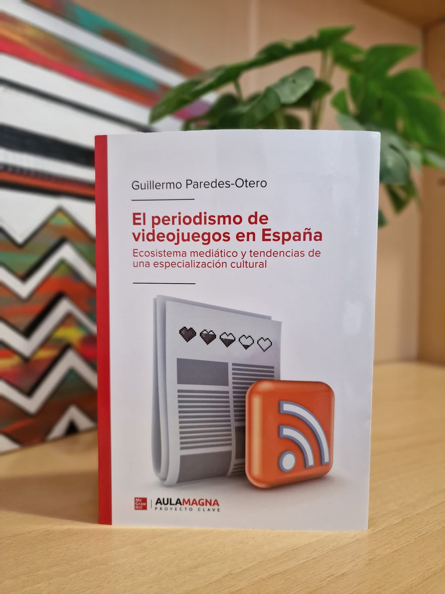 MLorena_S's tweet photo. ¡Ya tengo en mis manos el nuevo libro de @williamcadiz, gracias!

'El periodismo de videojuegos en España', un estudio pionero sobre la unión del #periodismo y los #videojuegos desde todos los elementos del proceso comunicativo.

¡Qué ganas de leerlo! 📖 https://t.co/G8yrImU5A0