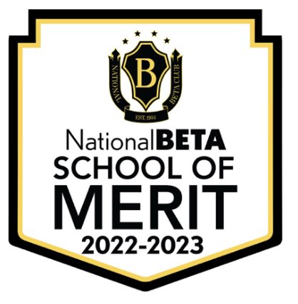 Congratulations to our BETA Club as it was recognized as a National BETA School of Merit due to its achievements and accomplishments!!!

#PantherPride #PantherProud