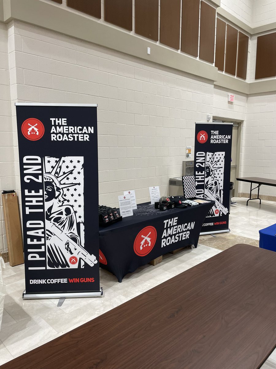 AmericaRoaster's tweet image. Come visit us at the Vero beach Gun show this coming weekend!

When: August 5th/6th
Where: Polish American social club, 7500 US-1, Vero Beach, FL 32967

We will be giving away ground sample packs and K cups of our premium 1791 coffee.
#smellthefreedom #gunshows #Coffee