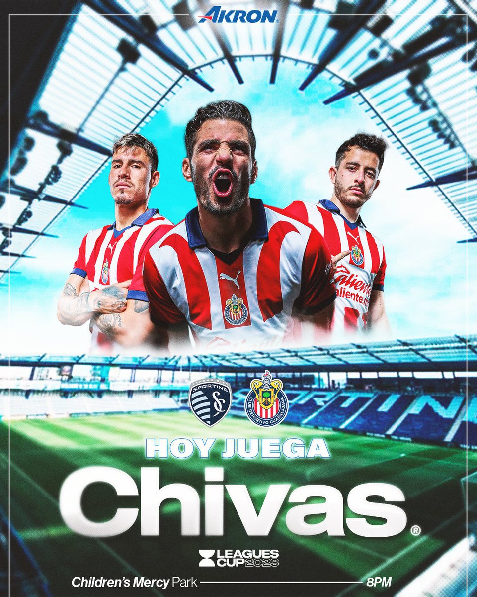 Chivas's tweet photo. 🇫🇷 ¡HOY SE JUEGA EN KANSAS! ¡HOY JUEGA EL MÁS QUERIDO DE NORTEAMÉRICA! ¡HOY JUEGA EL GUADALAJARA! 🇫🇷

Sigue el partido EN VIVO por la señal de @AppleTV #MLSSeasonPass 👉 https://t.co/6ZujHtAvyv https://t.co/7QQdBpgD8s