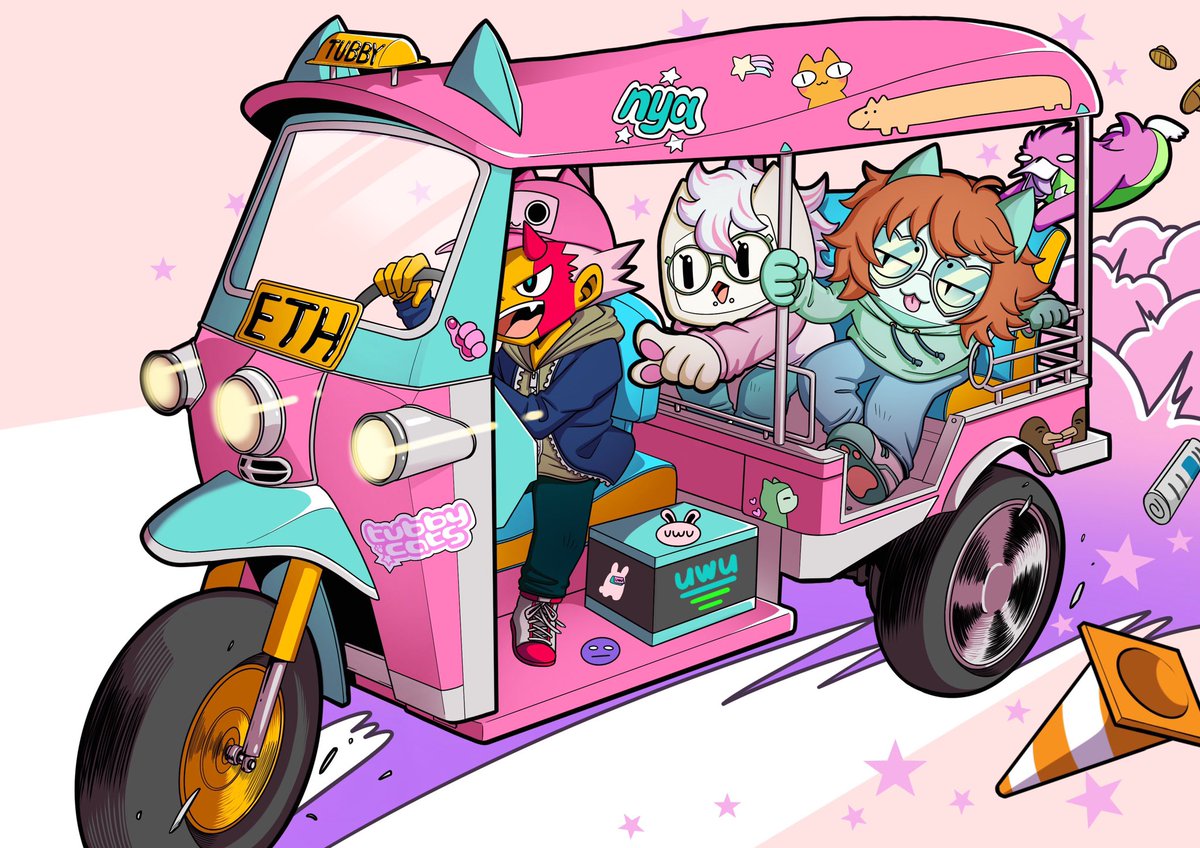 Packed with my favorite kawaii NFT🐱💖🐾

all NFT PJ is respect🤩

<a href="/tubbycatsnft/">tubby cats</a> + <a href="/bywassies/">ByWassies</a>  + <a href="/uwucrewnft/">uwucrew</a> + My character Demon kid😈

 #tubbybesties