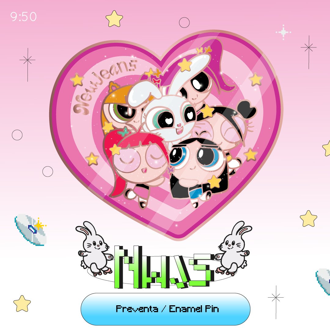 StarBossu's tweet photo. I just launched the new pin project and this time I'll going with #newjeans and they new concept that it's too sweet and cool 💖✨️😍
You can preorder yours in the website ☆ 
World wide shipping from Mexico ♡ 
I'm a small business owner and I made Enamel pins ❤️ https://t.co/IMBUAuCcX2