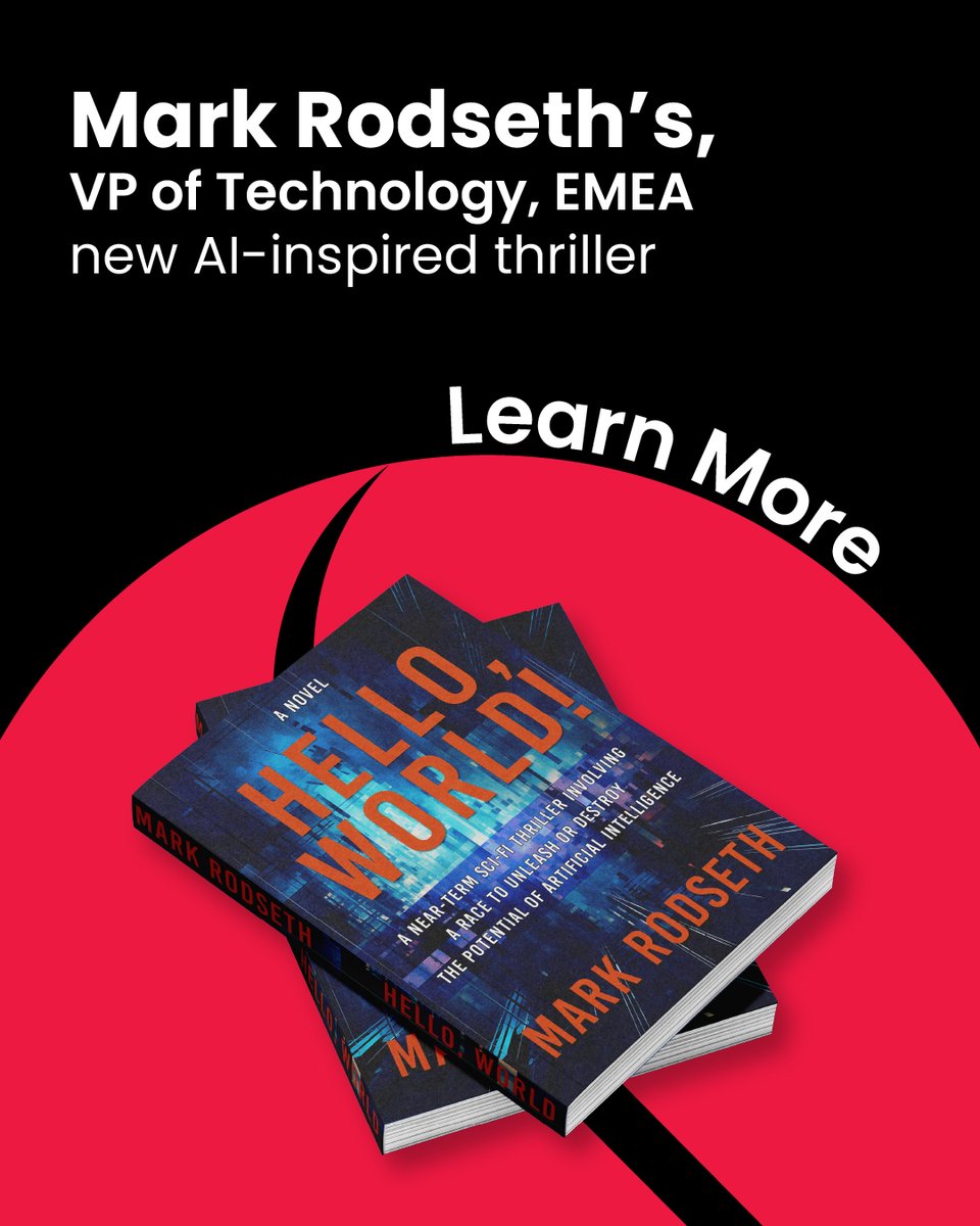 ciandt's tweet photo. Our VP of Technology, EMEA, Mark Rodseth, has launched an AI-inspired sci-fi titled "Hello, World!". 

We are so proud to celebrate the creativity that drives us as professionals and AI enthusiasts. 

Learn more: https://t.co/JXEqe5aIi2 

#AI #SciFiThriller #Innovation https://t.co/bEhSJjavR1