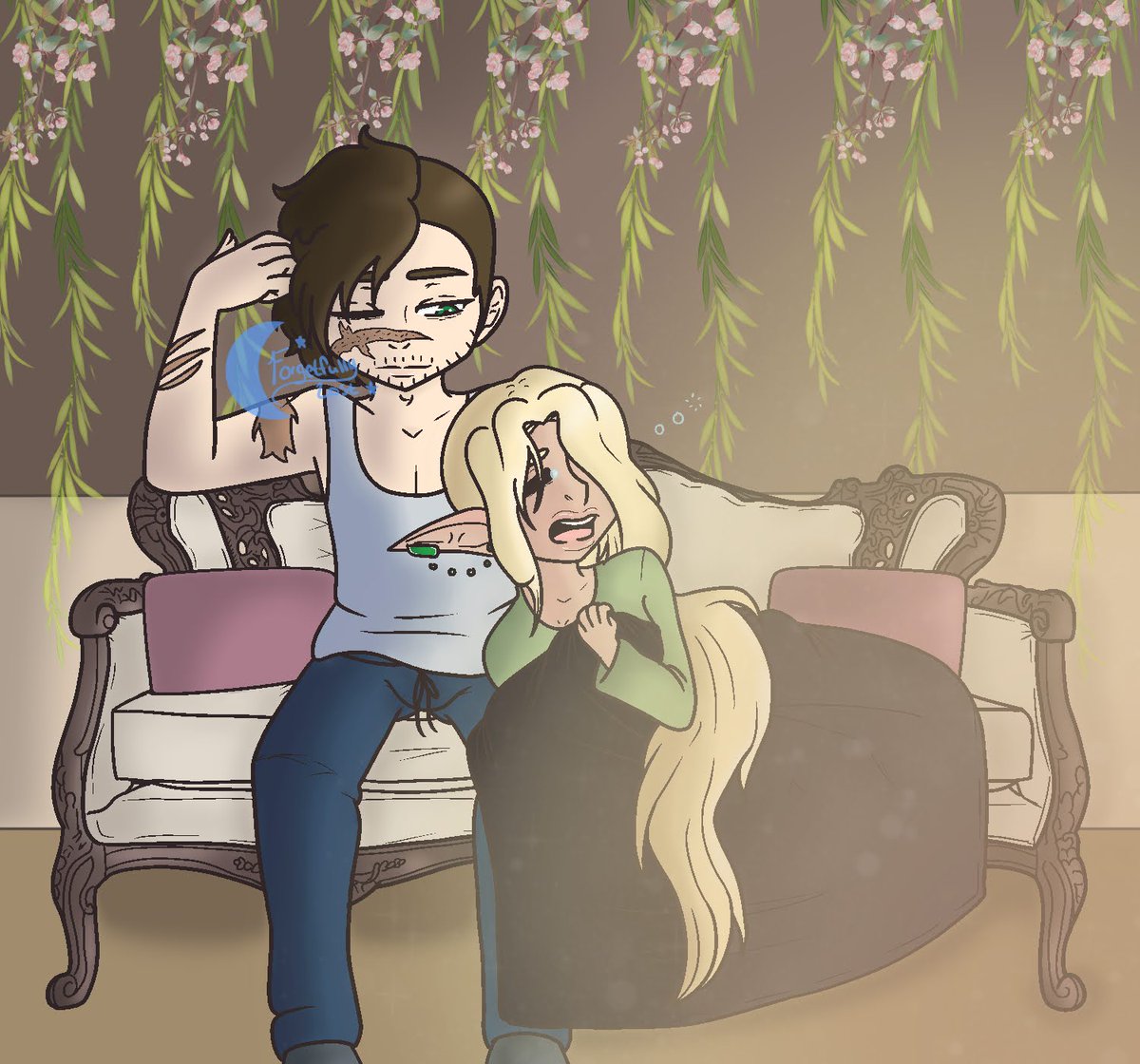 ForgetfullyArt's tweet photo. @yuwuries Hello you can call me Mal/Mikey. 

I like drawing my ocs, women and fan characters for things I'm in too. https://t.co/hHOwk6bnBY