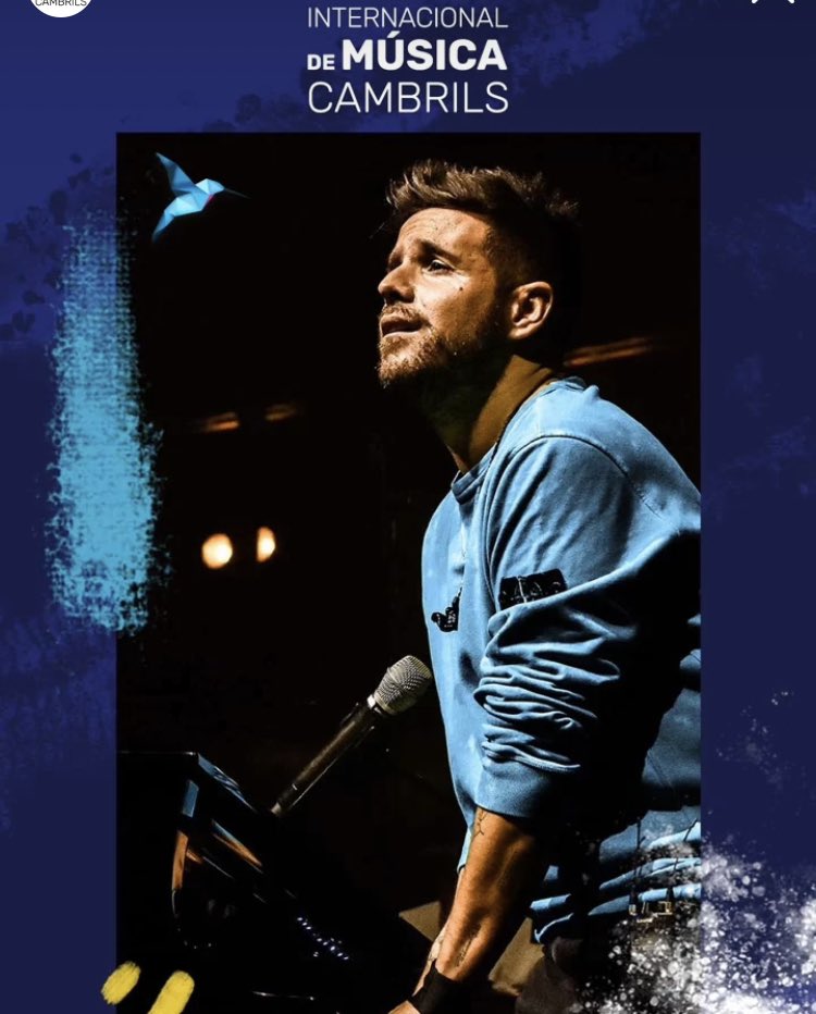 6cris6's tweet photo. Tic, tac…! @PabloLopezMusic 
Mil ganas!!!!!! #fimcambrils https://t.co/WO16cSuXmS