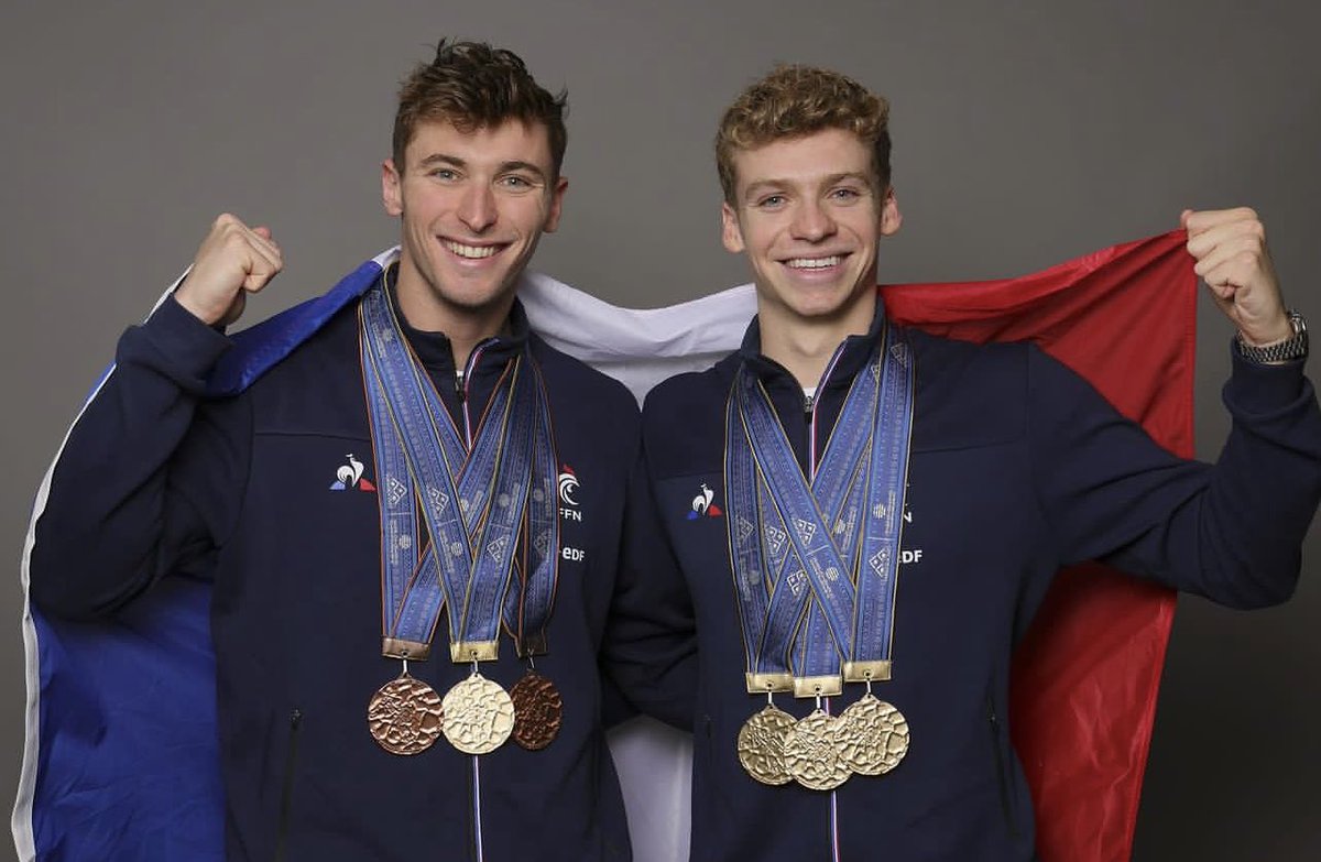 NelsonCarterJr's tweet photo. 🥇🥇🥇🥇🥉🥉
#Fukuoka2023 #Natation https://t.co/csMdYvanmE