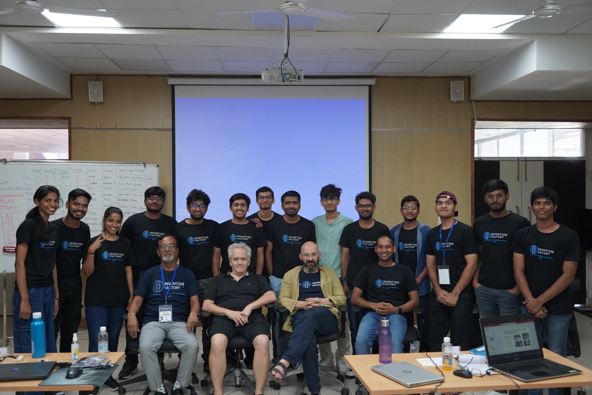 TinkerersLab's tweet photo. Embarking on a journey of innovation, we witnessed magic unfold at Tinkerers' Lab IIT Jammu in collaboration with MakerBhavanFoundation.

10 brilliant teams of talented students from various IITs, NITs joined forces for an extraordinary Invention Factory program.
 #iitjammu  #mbf https://t.co/oVmCKjBT7p