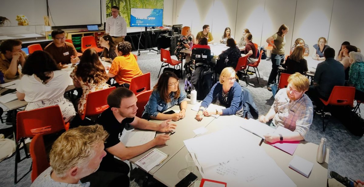 GMitrousia's tweet photo. Amazing to have shared the enthusiasm for #STEM communication & education with you all @BIGchats #bigevent23! A great platform for skills sharing & exchange of ideas between professionals in science communication. What a venue for inspiration in science & beyond @thinktankmuseum! https://t.co/RXTdvLWzAZ