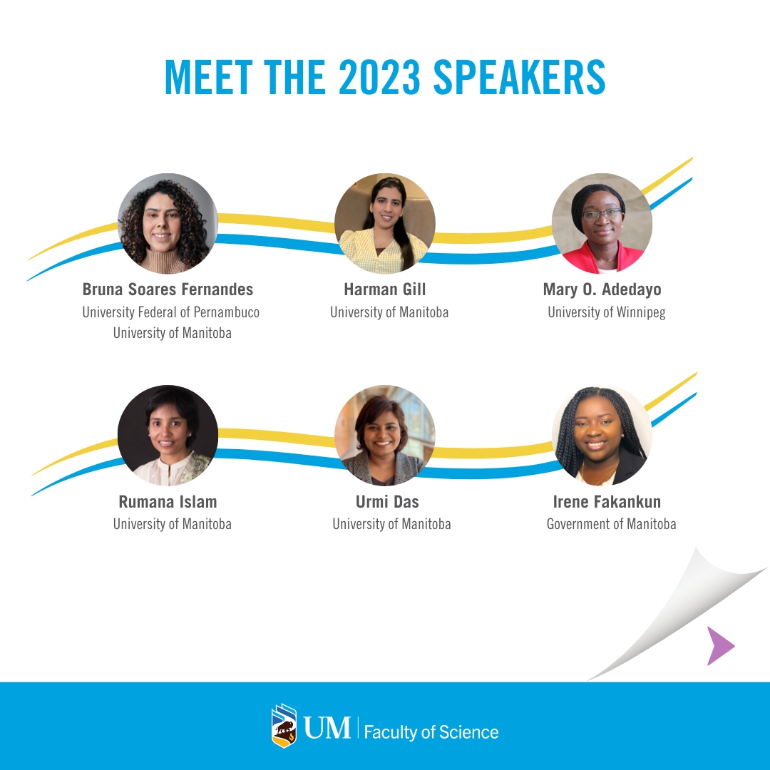 umanitobasci's tweet photo. 🔬 Join us for an empowering celebration of science at Soapbox Science Winnipeg 2023! 🌟

🌍 Discover the brilliant minds of leading women and non-binary scientists💡 

Don't miss out on this FREE event. See you there!

#UMScience #UManitoba #UManitobaSci https://t.co/yRRc131YCz