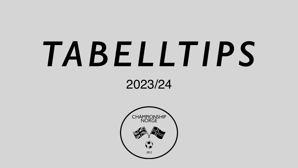 Championship Norge tweet media