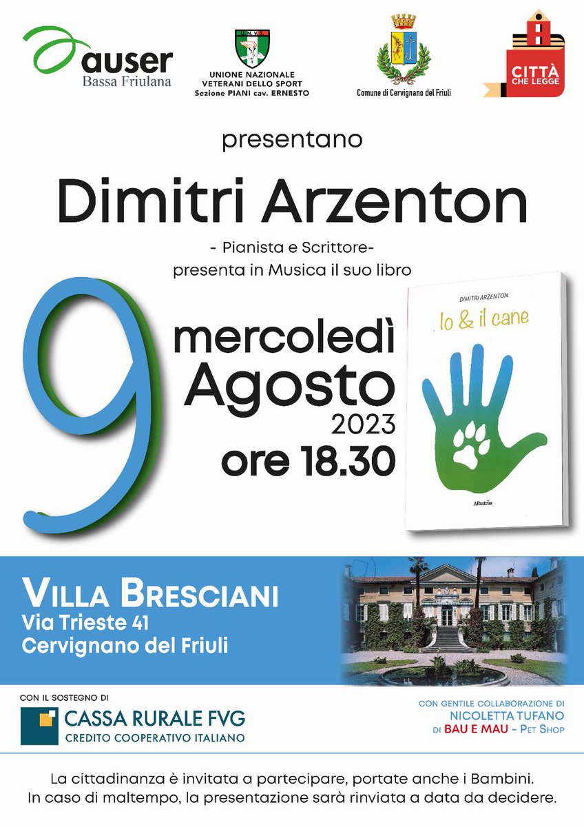 AUSER Insieme Bassa Friulana APS - ETS (@auser_bassa) on Twitter photo 