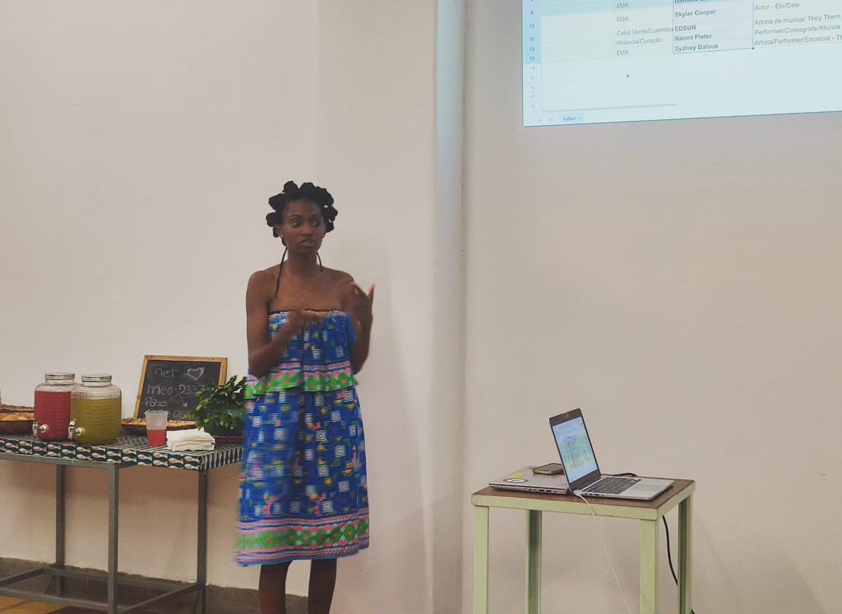 wikieditoraslx's tweet photo. Mais uma editatona realizada com sucesso! Estamos com o coração cheio depois da Editatona Transnarrativas Negras com curadoria de #LoloArziki, e apoio de Ruth Falcão, da Batoto Yetu, e Luan Okun, da #CasaTLisboa 💛Obrigada a todes por tudo! https://t.co/g7XXKhCdU0