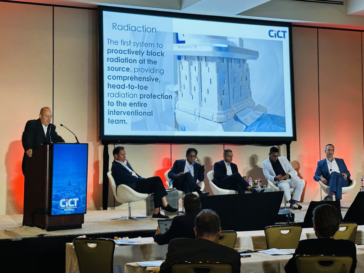RadiactionMed's tweet photo. #TeamRadiaction wrapped up at #CICT2023 in Pasadena! Thanks to everyone who stopped by to seeย the #RadiactionMedical solution! #BlockRadiationAtTheSource
#cardiotwitter #meded #medtech #medicaldevices #cathlab #hospitals #radiationsafety @CictTherapy https://t.co/eADRpmxxQ7
