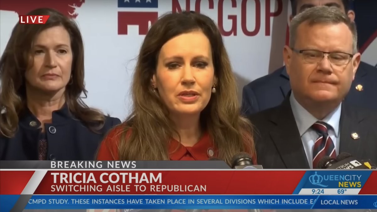 Turns Out Rep. Tricia Cotham, North Carolina Abortion Traitor, Was a GOP Plant All Along dlvr.it/St0lK9