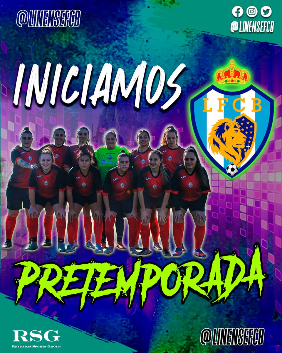 linensefcb's tweet photo. ⚽️💪 ¡Pretemporada con actitud! 💥 No te pierdas esta emocionante temporada y acompáñanos en cada encuentro. Un nuevo recorrido donde nuestras guerreras dejarán en alto el nombre de LinenseFCB. ¡Únete a la pasión del fútbol femenino! @linensefcb 🔥👏 #Pretemporada #LinenseFCB https://t.co/kpGzAjYKCZ
