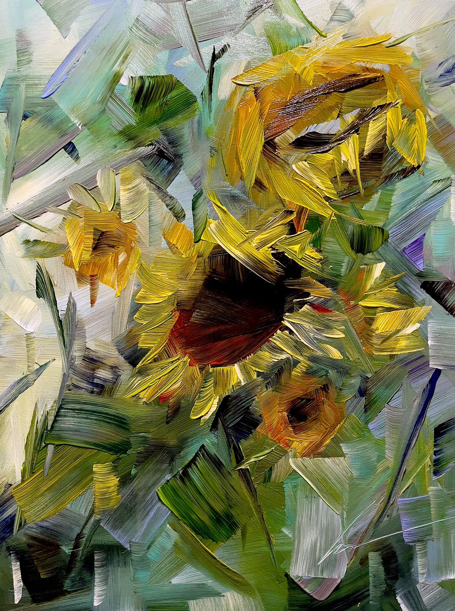 vera_kober_art's tweet photo. Sunflowers 🌻 #art #artist #artwork #painting #painter https://t.co/fpuiJSucw8