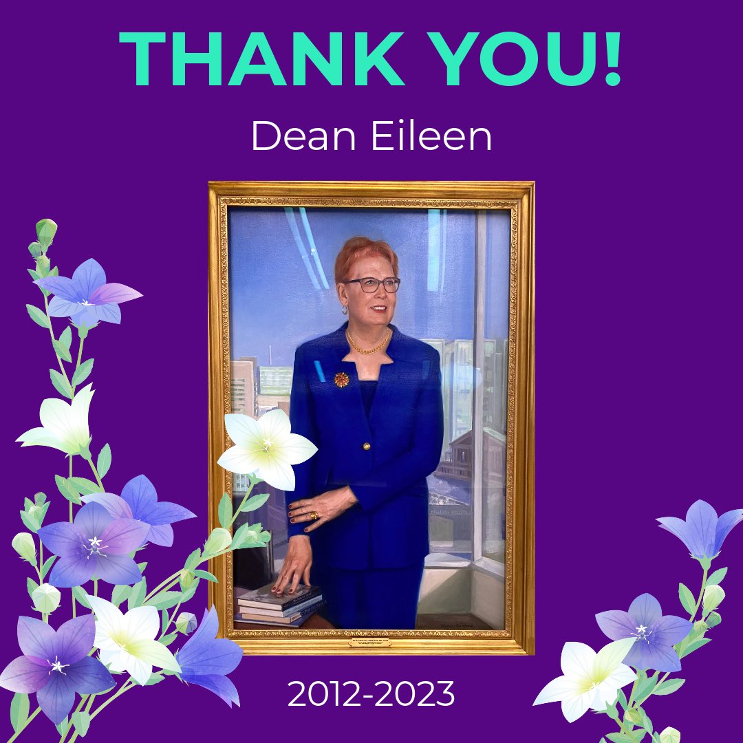 nyumeyers's tweet photo. Today is Dean Eileen’s last day. Leading the school from 2012-2023, she has made a profound impact on Meyers and the nursing profession. We celebrate her today and wish her well in her next chapter! https://t.co/a6GcKfdcxO