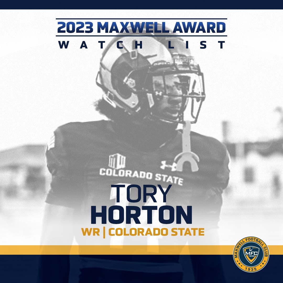 🏈@CSUFootball’s Troy Horton (@toryhorton11) has been named to the 2023 #MaxwellAward watch list. #MaxwellFootball