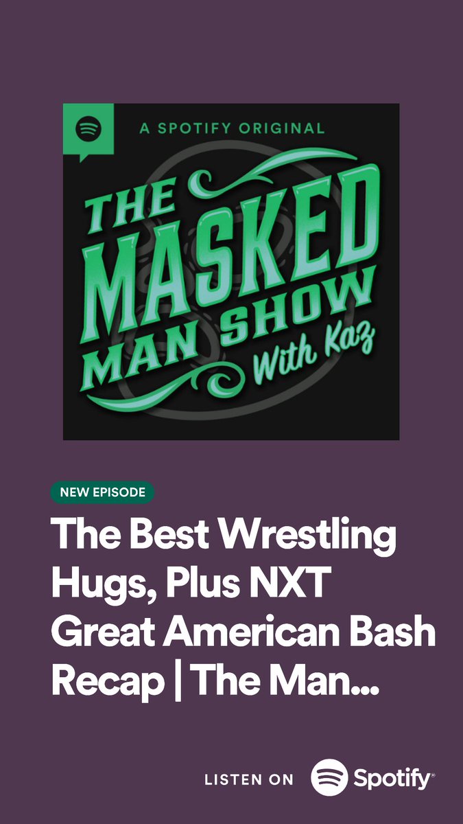 ringerwrestling's tweet photo. ๐จHUMANOIDS ๐จ
@Davidshoemaker and @Kazeem kick off the show discussing the best hugs in pro wrestling. Then they discuss CM PUnk unveiling the #AEWTitle he never lost, reactions Gable Stevenson is getting and more! https://t.co/j6Kd8PQKCF https://t.co/qCP3mCguLJ