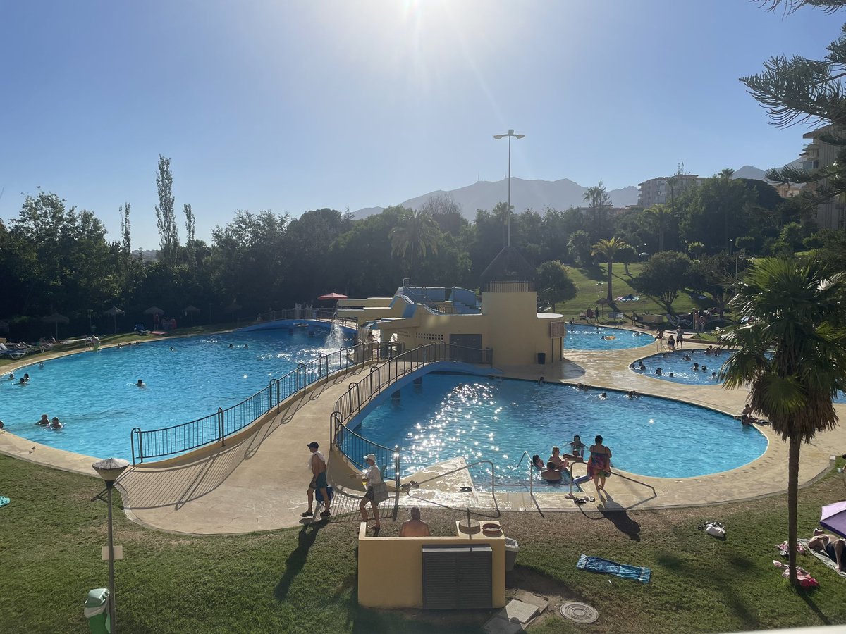 Boltsmagic79's tweet photo. @bbctms I’ve had to leave the family on the slides in the pool, here on the Costa del Sol. Now have a glass of wine on the go and TMS on the BBC app! Come on lads - let’s get it done! https://t.co/iRxl2wMnm6