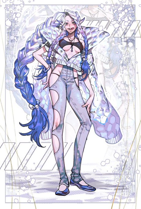 #今月描いた絵を晒そう 
オリジナル描けた⭐️ 