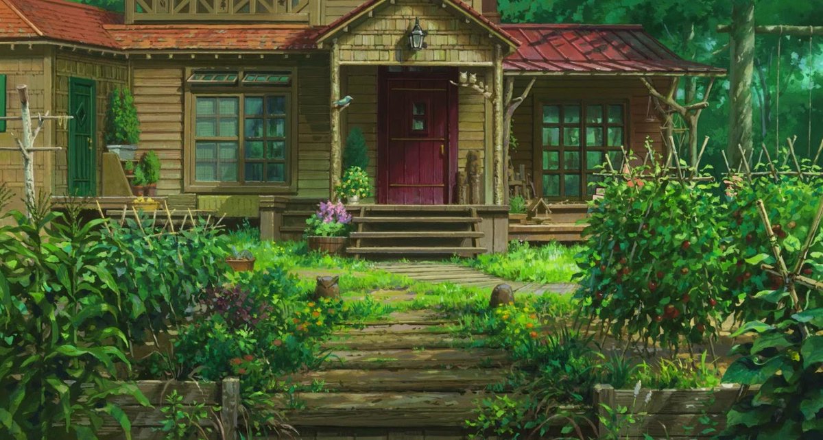 softdeIicacy's tweet photo. ghibli cottage. https://t.co/MkAIzvXmp6