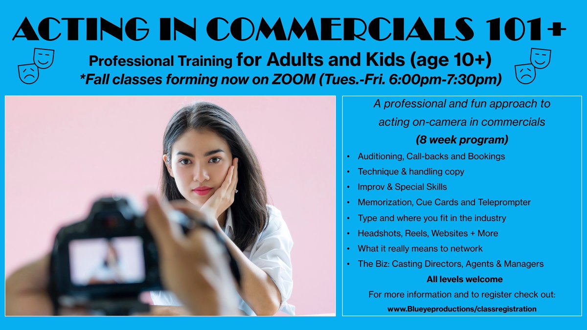 ACTING 101+ (Training + Biz ZOOM) newyork.craigslist.org/mnh/ats/d/new-…
