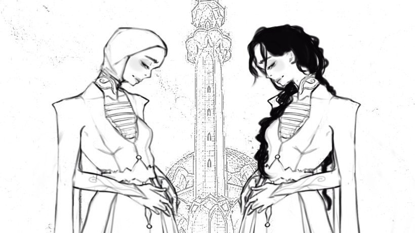 ElfElf24058030's tweet photo. the other day I made a charming sketch of Khatyn in national clothes (this is a wedding dress ll, but it suits her so well!). In fact, I will post it so often until the artist who created Spider-UK it notices me ll🤡
#SpiderVerse #ATSV #spidersona https://t.co/YtzMW75SdF