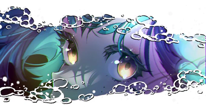 誰ロク完走しました〜!すごくエモかった…! これは図々しくも描かせていただいたキャラのカットイン! 全員すごく良いキャラ魅力的なキャラで最高でした…!! #だだ漏れTRPGくん