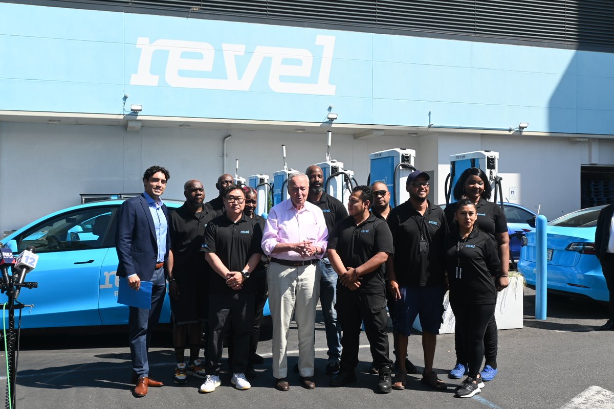1 MILLIONTH RIDE

I just took the 1 millionth ride in Revel’s all-electric, employee-operated, rideshare fleet.

As we approach its one-year anniversary, we’re showing how the Inflation Reduction Act is helping build charging infrastructure in New York and across America for EVs.