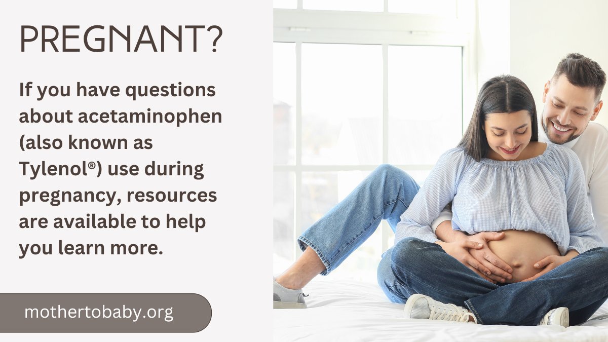 Are you #Pregnant and do you have questions about taking #Acetaminophen (commonly known as Tylenol®) during pregnancy? @MothertoBaby has a fact sheet that can help answer your questions: bit.ly/34iQAWT