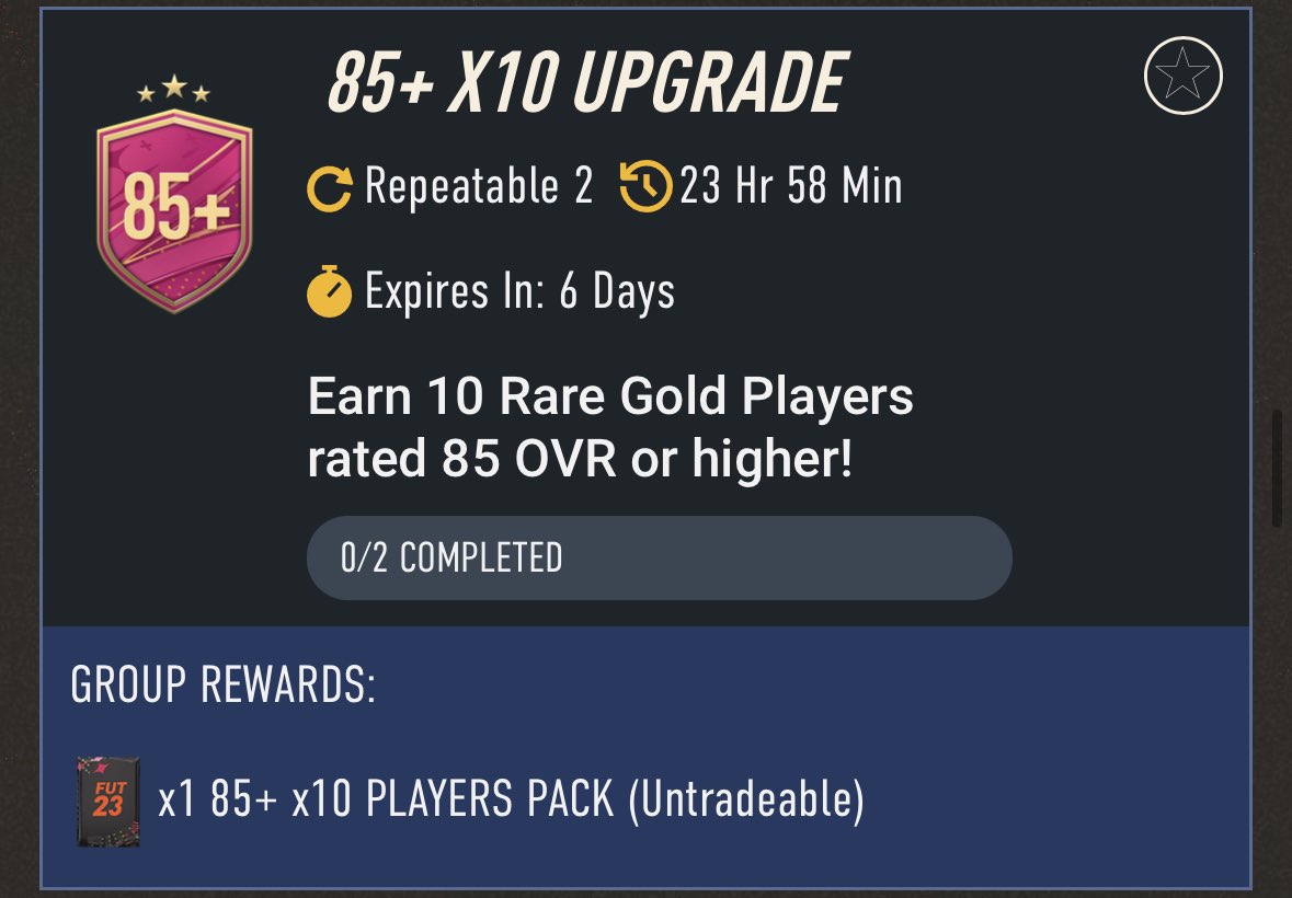 JuliusFGU's tweet photo. 2x Teams fürs 10x85+ Pack und ein 80er Team für einen 81+ Player Pick 

Morgen ist August und EA gönnt den Spielern die noch zocken absolut nichts https://t.co/fv6hkdcVIY